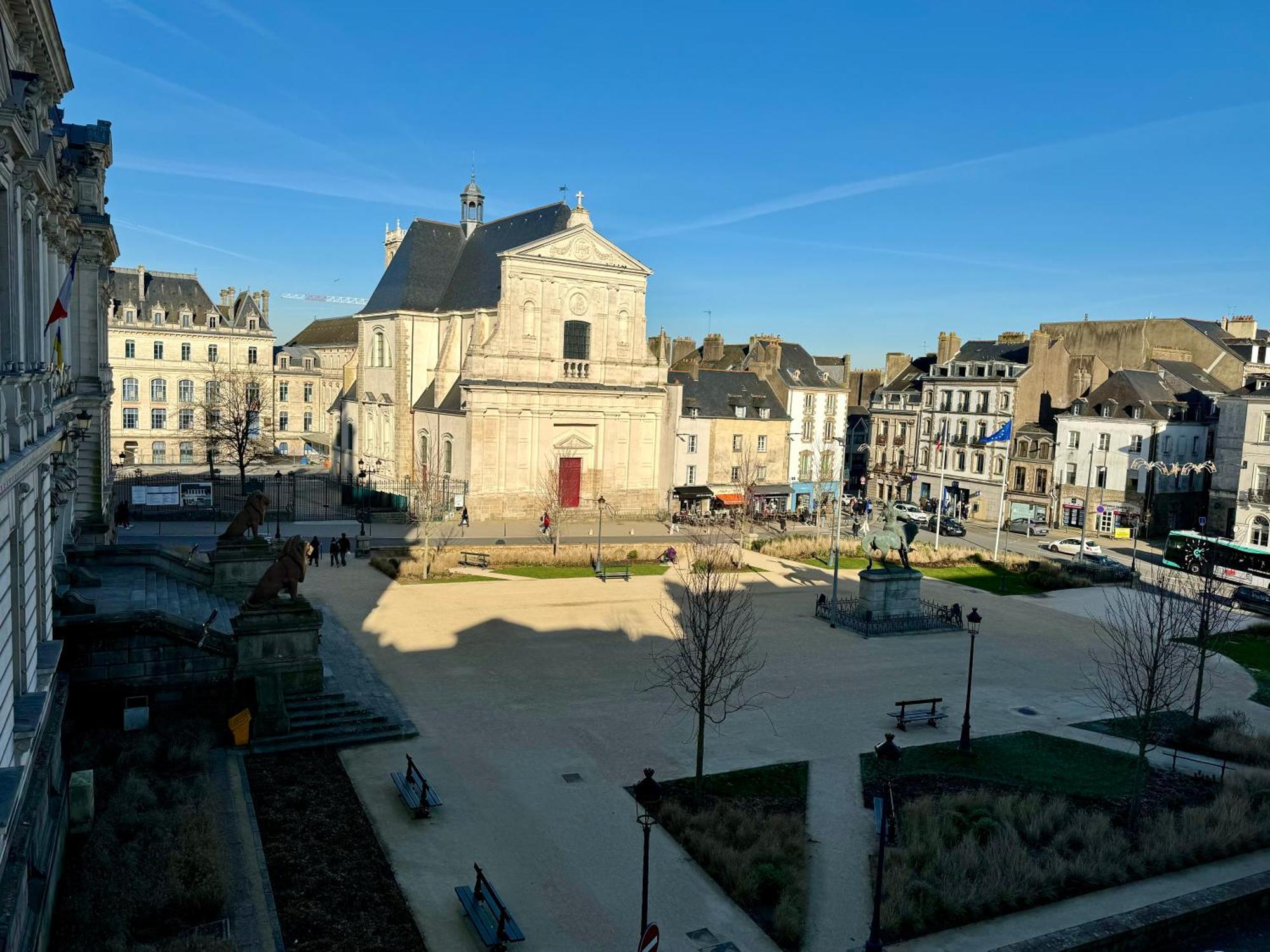 Vue Imprenable Sur La Mairie Apartment Vannes Ngoại thất bức ảnh